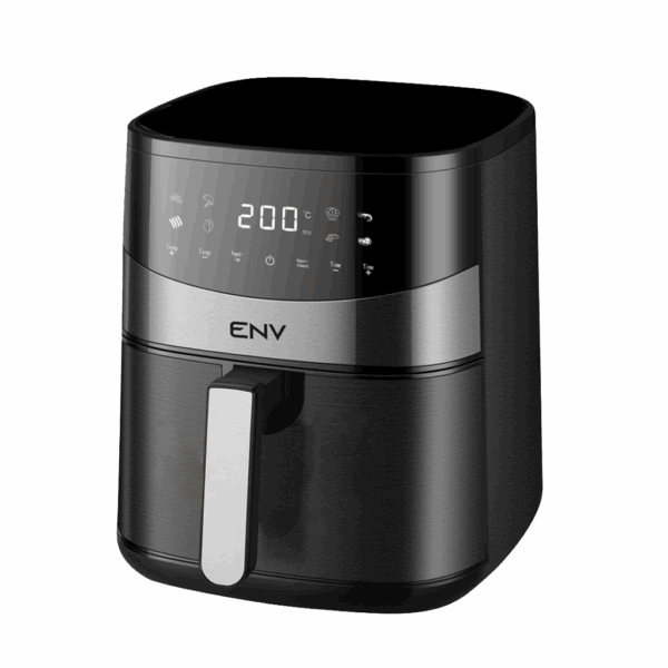 Freidora de aire ENV EasyFry | 6.5 L, control digital, con temperatura y superficie antiadherente Freidora de Aire ENV EasyFry 6.5L