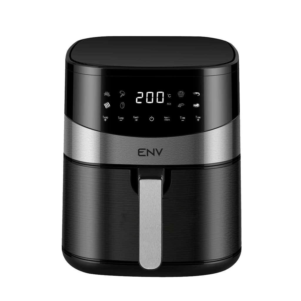 1HENV4566.png Freidora de aire ENV EasyFry | 6.5 L, control digital, con temperatura y superficie antiadherente Freidora de Aire ENV EasyFry 6.5L