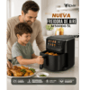 Freidora de aire ENV AF5001DG 5 L con superficie antiadherente Freidora de Aire ENV AirTouch 5L