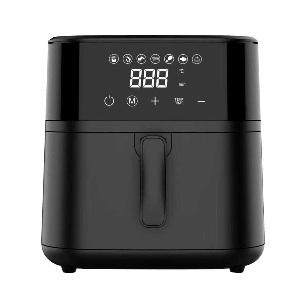 1HENV4582.png Freidora de aire ENV AF65008E 6.5 litros | 1600 W, 110 V, con control de temperatura, superficie antiadherente Freidora de Aire ENV AF65008E 6.5L