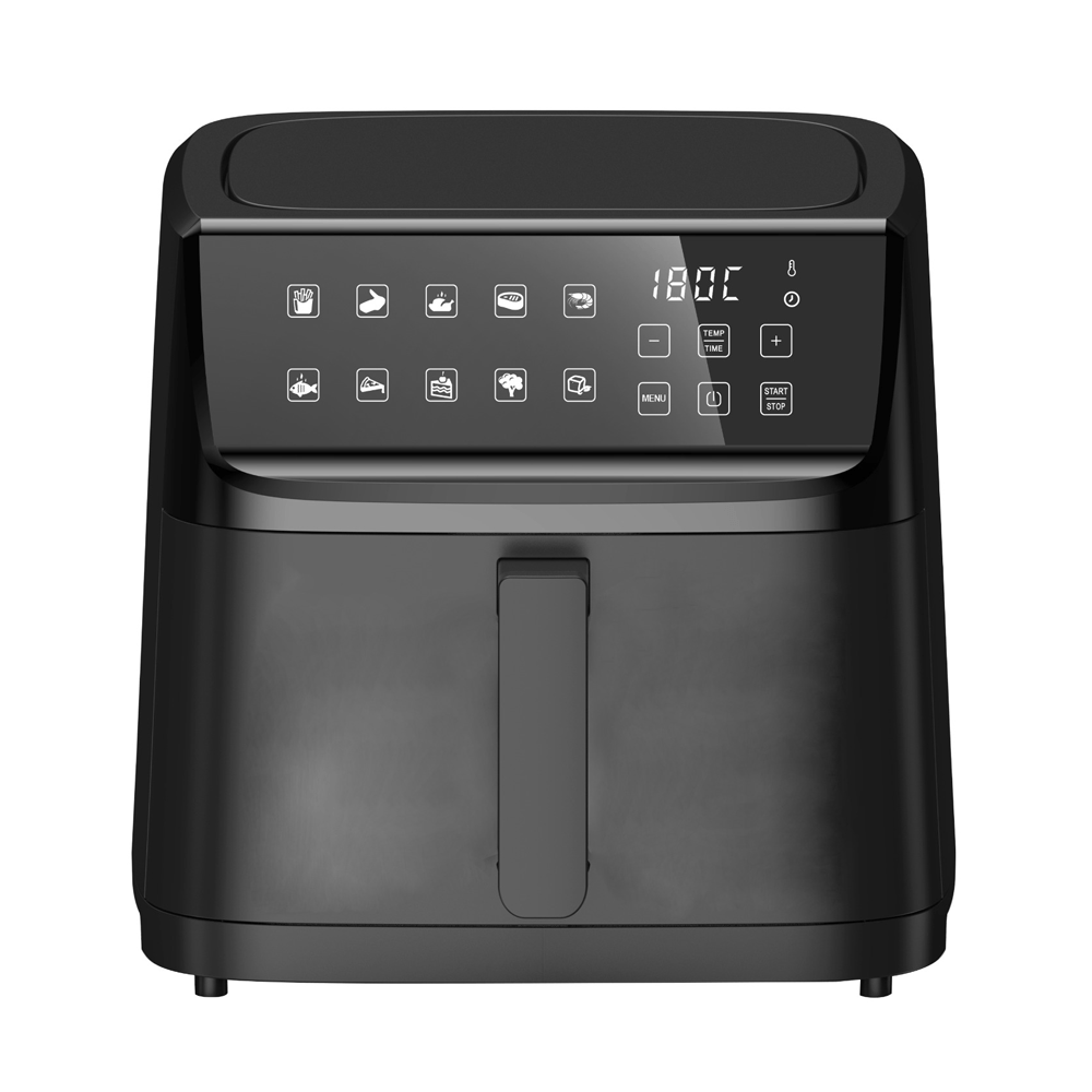 1HENV4584.png Freidora de aire ENV AF1106E 11 litros 1500 W 80°C - 200°C con superficie antiadherente Freidora de Aire ENV AF1106E 11L