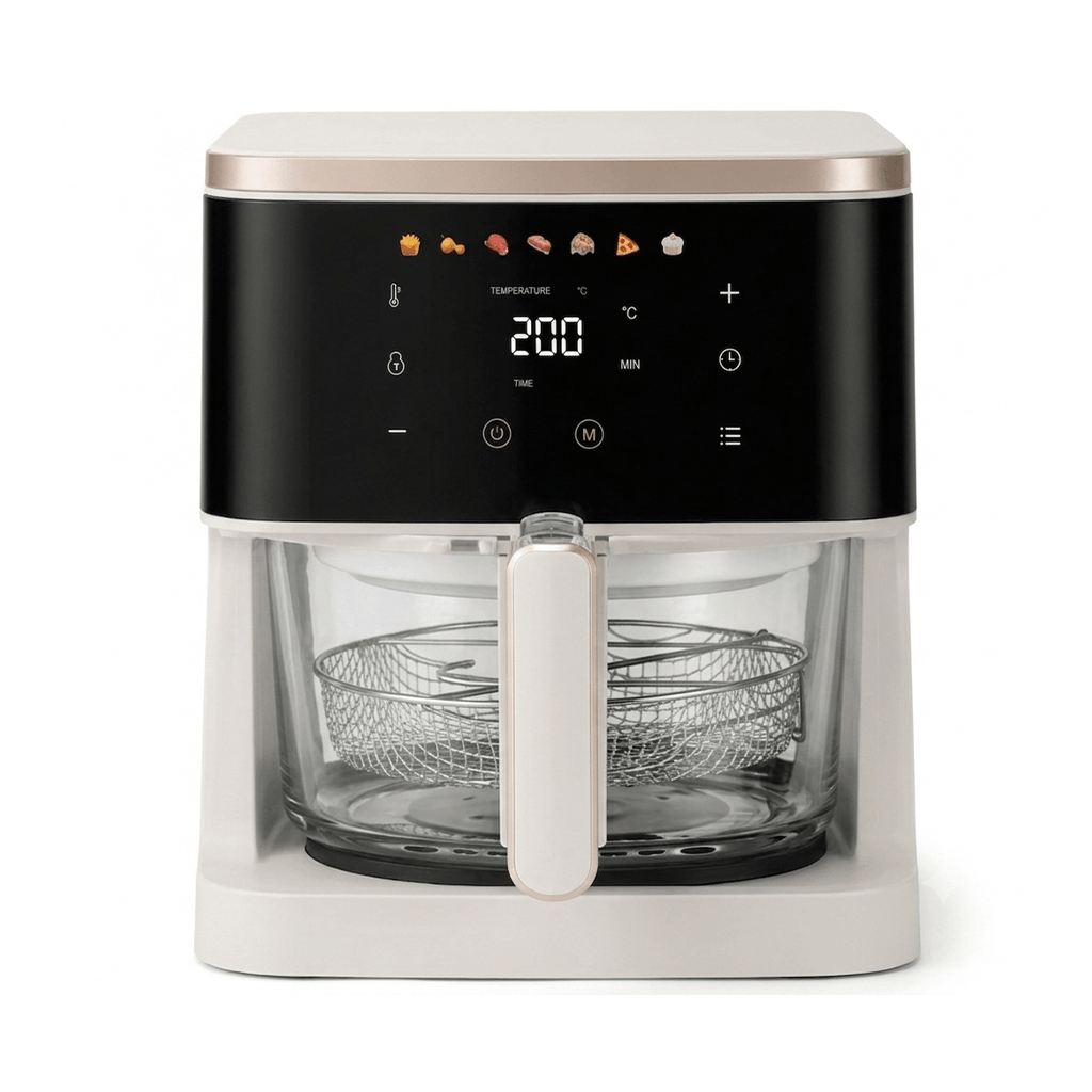 FREIDORA DE VIDRIO TOUCH ENV AF808D 4.5 LITROS