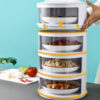 Contenedor de alimentos hermético | Pack de 3 unidades Recipiente térmico para alimentos