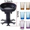 Dispensador de jabón Generico Dispensador de 6 shots | Plástico, capacidad 6 shots Dispensador de shots
