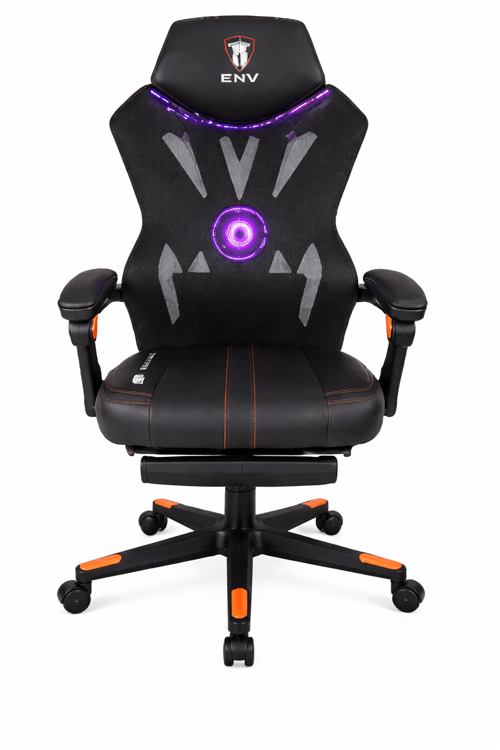 Silla de oficina ENV Throne Seat | ergonómica, gamer, giratoria, incluye manual de ensamblaje NEGRO
