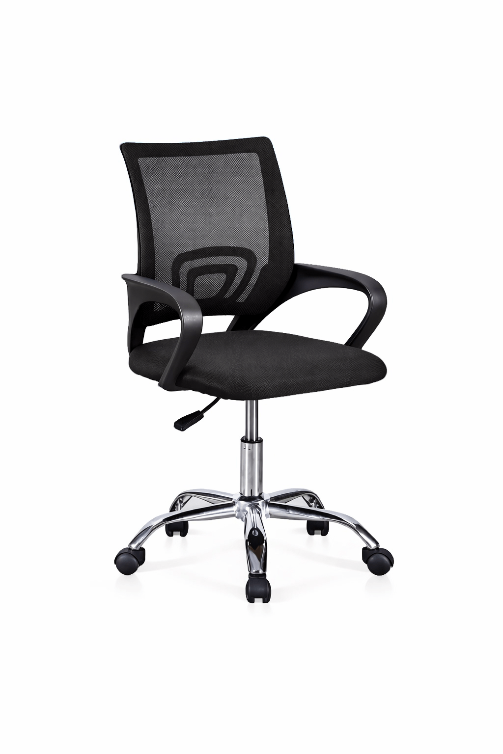 Silla de oficina giratoria con apoya brazo NEGRO