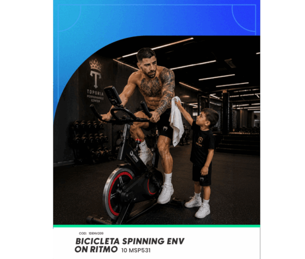 Bicicleta ENV ENV-ON RITMO 10 Unisex 20 pulgadas con velocidades Bicicleta Spinning ENV On Ritmo 10