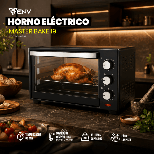 HORNO ELÉCTRICO ENV MASTER BAKE 19
