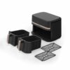 Freidora de aire black decker dual- 9lts - 2 cestas- funciones preprogramadas pantalla tactil negro FREIDORA DE AIRE BLACK DECKER DUAL- 9LTS - 2 CESTAS- FUNCIONES  PREPROGRAMADAS PANTALLA TACTIL NEGRO
