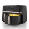 Freidora de aire black decker dual- 9lts - 2 cestas- funciones preprogramadas pantalla tactil negro FREIDORA DE AIRE BLACK DECKER DUAL- 9LTS - 2 CESTAS- FUNCIONES  PREPROGRAMADAS PANTALLA TACTIL NEGRO
