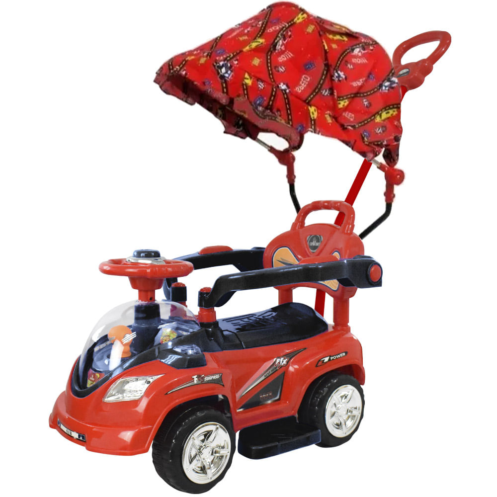 Correpasillo musical Rojo-Negro 618BLT1R
