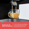 CAFETERA EXPRESO-CAPUCHINO-LATE-AMERICANO BLACK DECKER 1100W 20 BARES 1.5LTS ACERO INOX. NEGRO