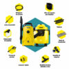 Combo Aspiradora WDL1 + Hidrolavadora K Compact
