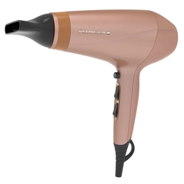 AC8820_1.jpg SECADOR DE CABELLO REMINGTON CON TERAPIA DE KERATINA 1900W 3 AJUSTES 2 VEL. ROSADO