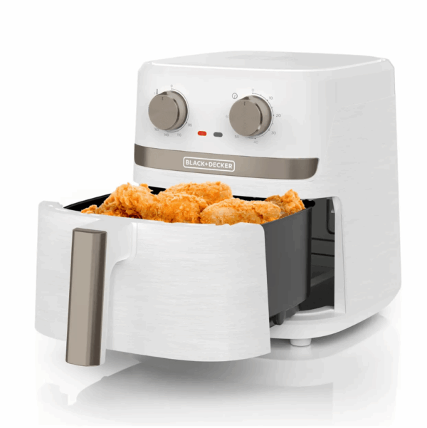 FREIDORA DE AIRE BLACK DECKER 4.2 LTS BLANCO