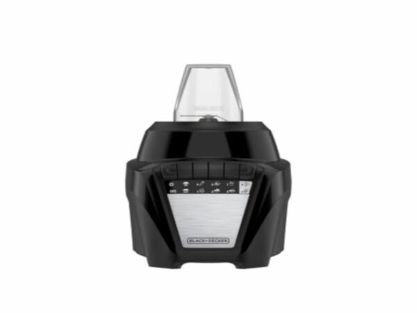 LICUADORA BLACK DECKER ICE CRUSH 8 VEL. 700W JARRA VIDRIO 1.25LTS 2 VASOS MINI 200ML NEGRA