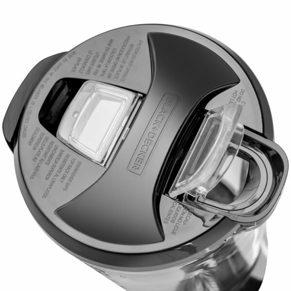 LICUADORA BLACK DECKER CYCLONE 2 VELOCIDADES 1.5 LTS JARRA VIDRIO 1000W NEGRA