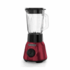 Licuadora tricuadora black decker 800w jarra de vidrio 1.5 lts 2 velocidades+pulso acero inox. roja LICUADORA TRICUADORA BLACK DECKER 800W | 1.5 LTS | ACERO INOX