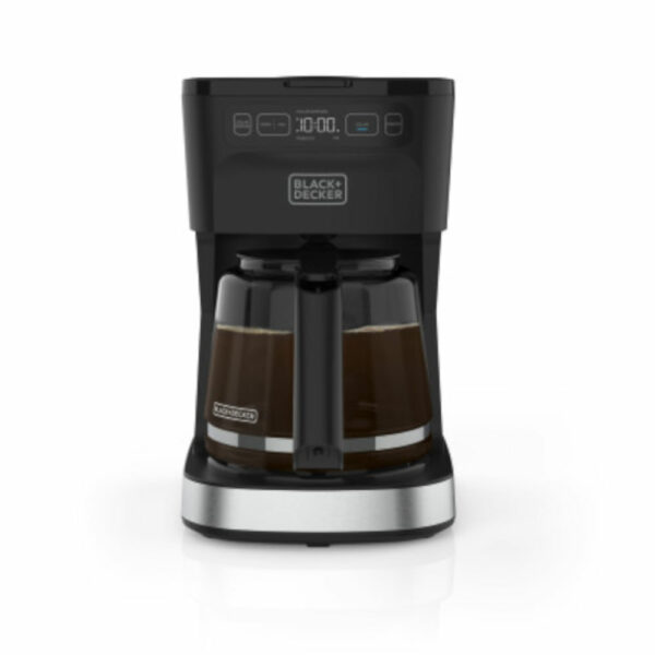 BD-CM0322-0SDLA-2.jpg CAFETERA BLACK DECKER-12 TAZAS-SELECTOR DE INTENSIDAD CONTROLES PROGRAMABLES - BASE SILVER