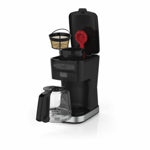 BD-CM0322-0SDLA_1-2.jpg CAFETERA BLACK DECKER-12 TAZAS-SELECTOR DE INTENSIDAD CONTROLES PROGRAMABLES - BASE SILVER