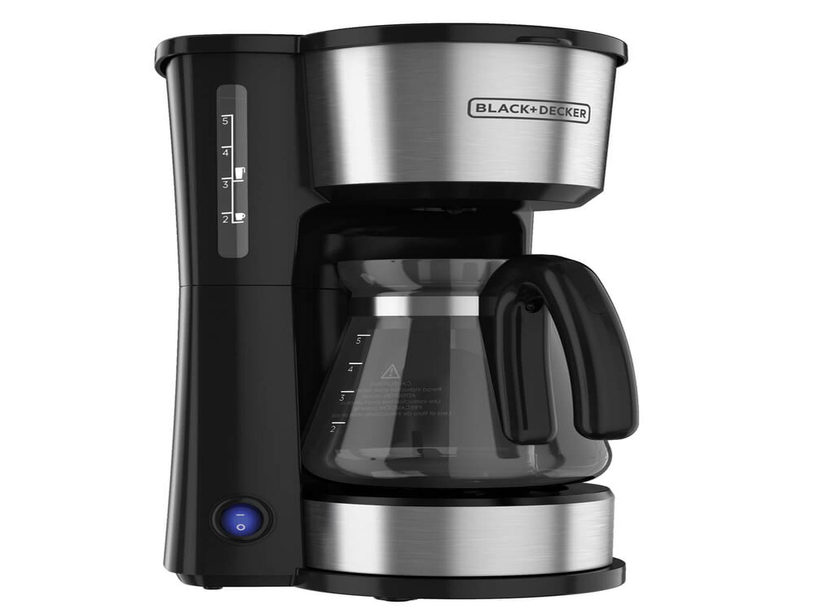 BD-CM0755S-MX_1-2.jpg Cafetera black decker-4 en 1 - 5 tazas con envase de acero inox.-filtro permanente-boton encendido y apagado-negra. incluye vaso. CAFETERA BLACK DECKER 4 EN 1 | 5 TAZAS