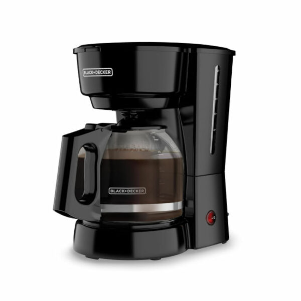 CAFETERA BLACK DECKER-12 TAZAS-FUNCION VORTEX-BOTON ENCENDIDO Y APAGADO