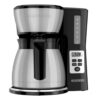 CAFETERA BLACK DECKER 12 TAZAS PROGRAMABLE TERMICA DIGITAL CON JARRA DE ACERO INOX.