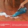 ASPIRADORA DE MANO BLACK DECKER INALAMBRICA RECARGABLE LIQUIDOS Y SOLIDOS TURQUESA