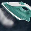 PLANCHA DE ROPA BLACK DECKER- 1200W-ANTIHADERENTE-AUTO CLEAN SUELA CERAMICA VERDE