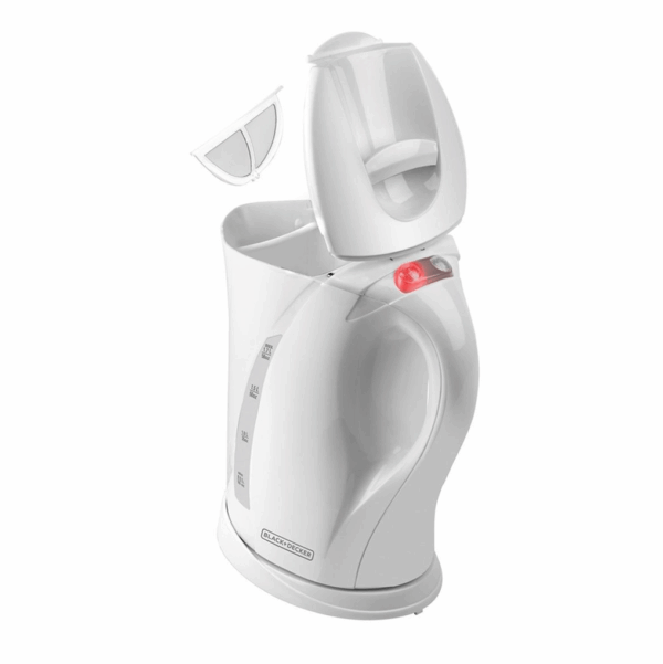 TETERA ELECTRICA BLACK DECKER-1500W-1.7 LTS-APAGADO AUTOMATICO-BLANCA