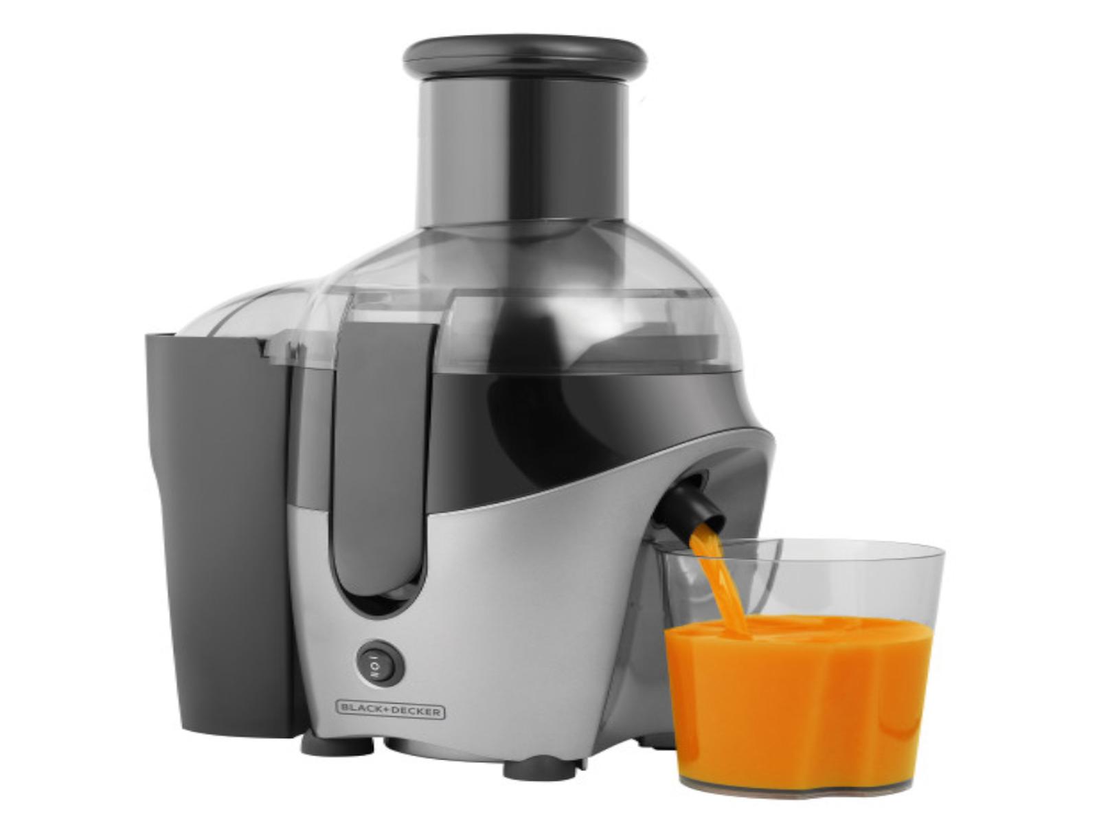 BD-JMBD3181.jpg EXTRACTOR DE JUGOS BLACK DECKER 500W 2 VEL. RECIPIENTE CON JARRA NEGRO-PLATEADO