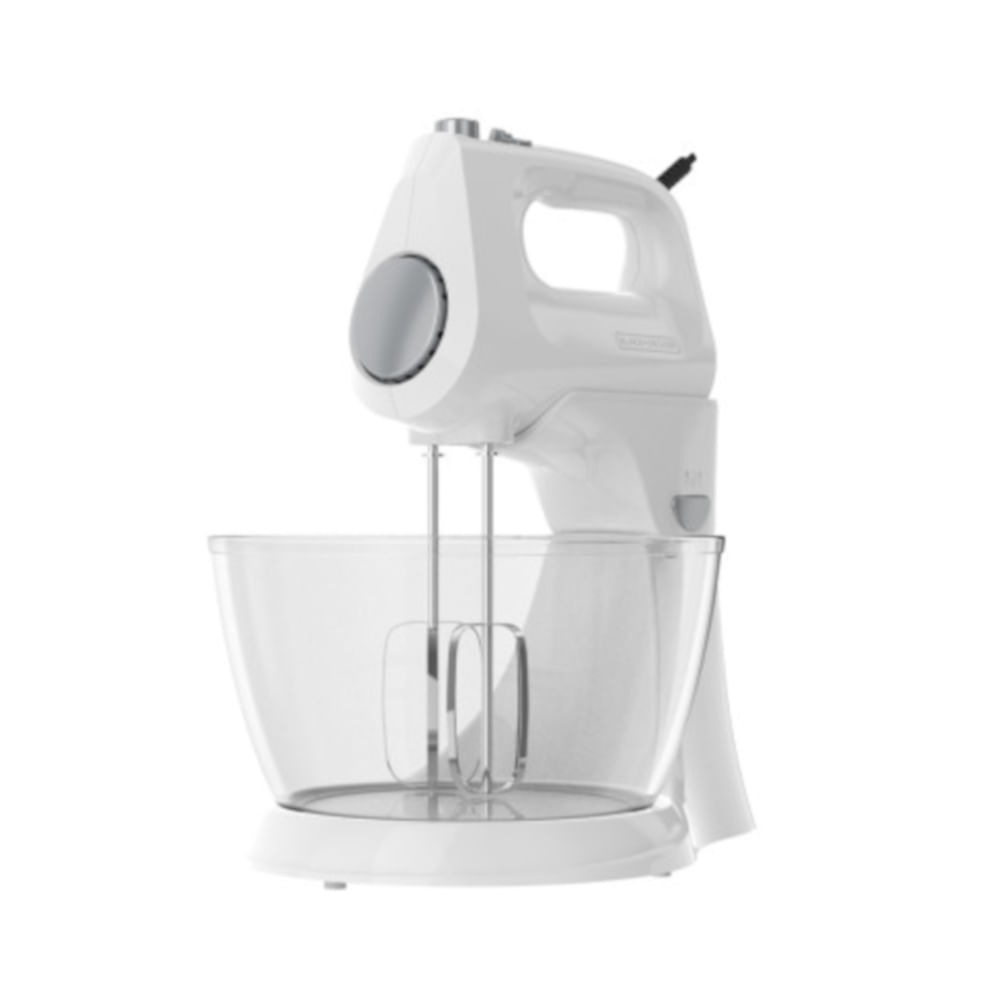 BD-MX9125-0WDLA.jpg BATIDORA DE PEDESTAL BLACK DECKER 250W 5 VELOCIDADES 2 TAZONES VIDR.-PLAST. TURBO BLANCA