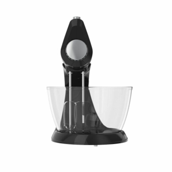 BATIDORA DE PEDESTAL BLACK DECKER 250W 5 VELOCIDADES + TURBO 2 TAZONES ACERO INOX.-VIDR NEGRO