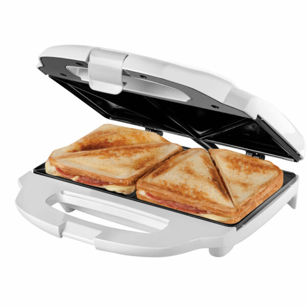 SANDWHICHERA BLACK DECKER2 PANES 700W BLANCA