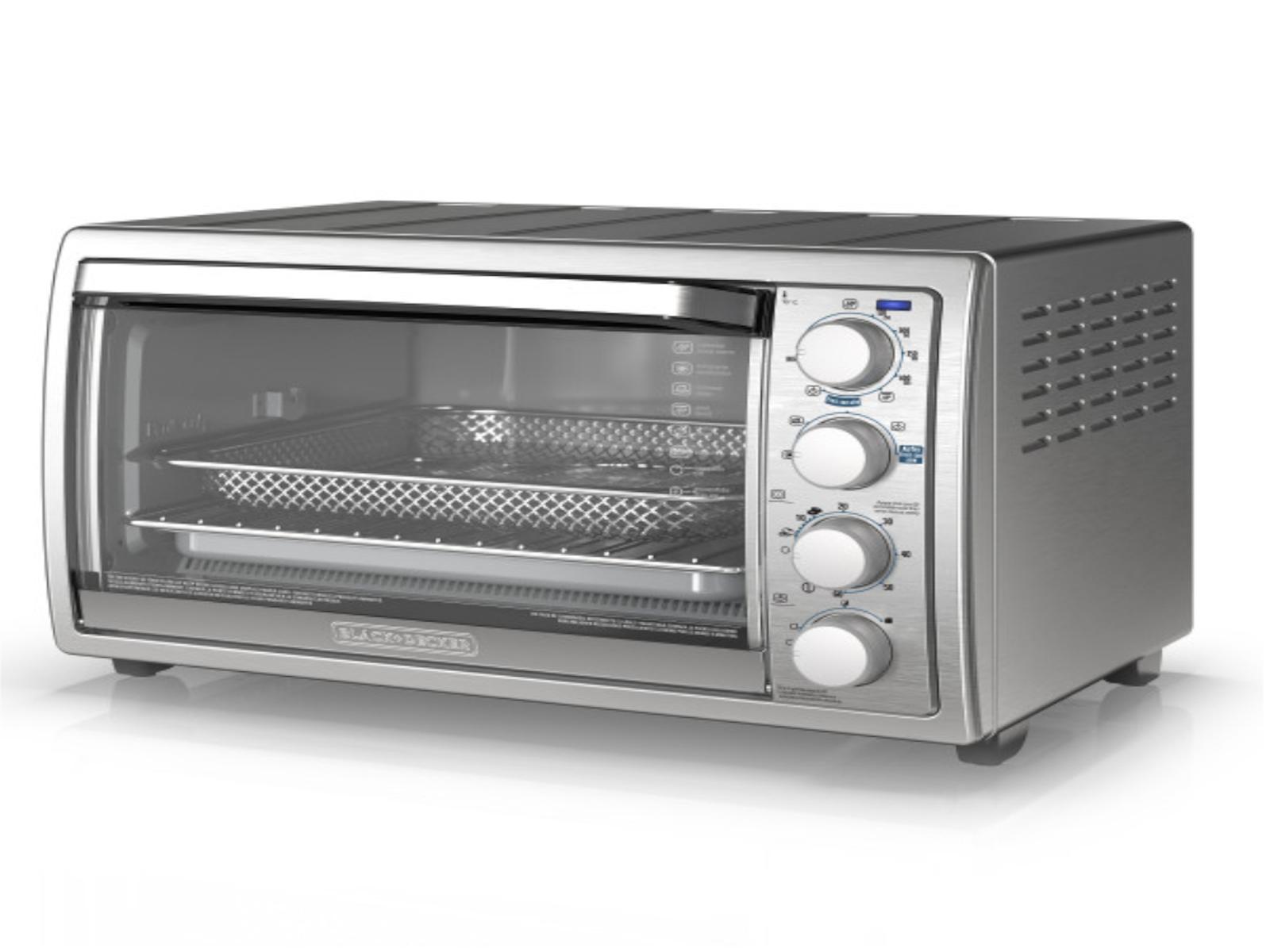 BD-TO4315SS-LA.jpg HORNO TOSTADOR AIRFRYER 7 EN 1 BLACK DECKER CON SISTEMA CONVECCION 1500W ACERO INOX.