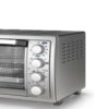 HORNO TOSTADOR AIRFRYER 7 EN 1 BLACK DECKER CON SISTEMA CONVECCION 1500W ACERO INOX.