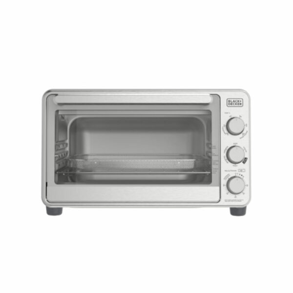 Horno tostador black decker air fryer 8 rebanadas 1500w 23 lts 6 funciones acero inox HORNO TOSTADOR BLACK DECKER AIR FRYER 8 REBANADAS 1500W 23 LTS  6 FUNCIONES ACERO INOX