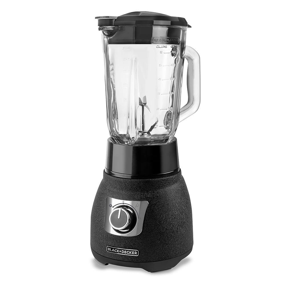 BL1670S-1.jpg LICUADORA BLACK DECKER CYCLONE 2 VELOCIDADES 1.5 LTS JARRA VIDRIO 1000W NEGRA