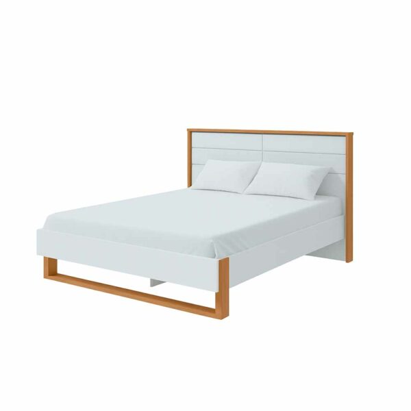 CAMA-20FREETOWN.jpg Cama Freetown|Queen 2 ½ Plazas Bi Color Almendra / Blanco