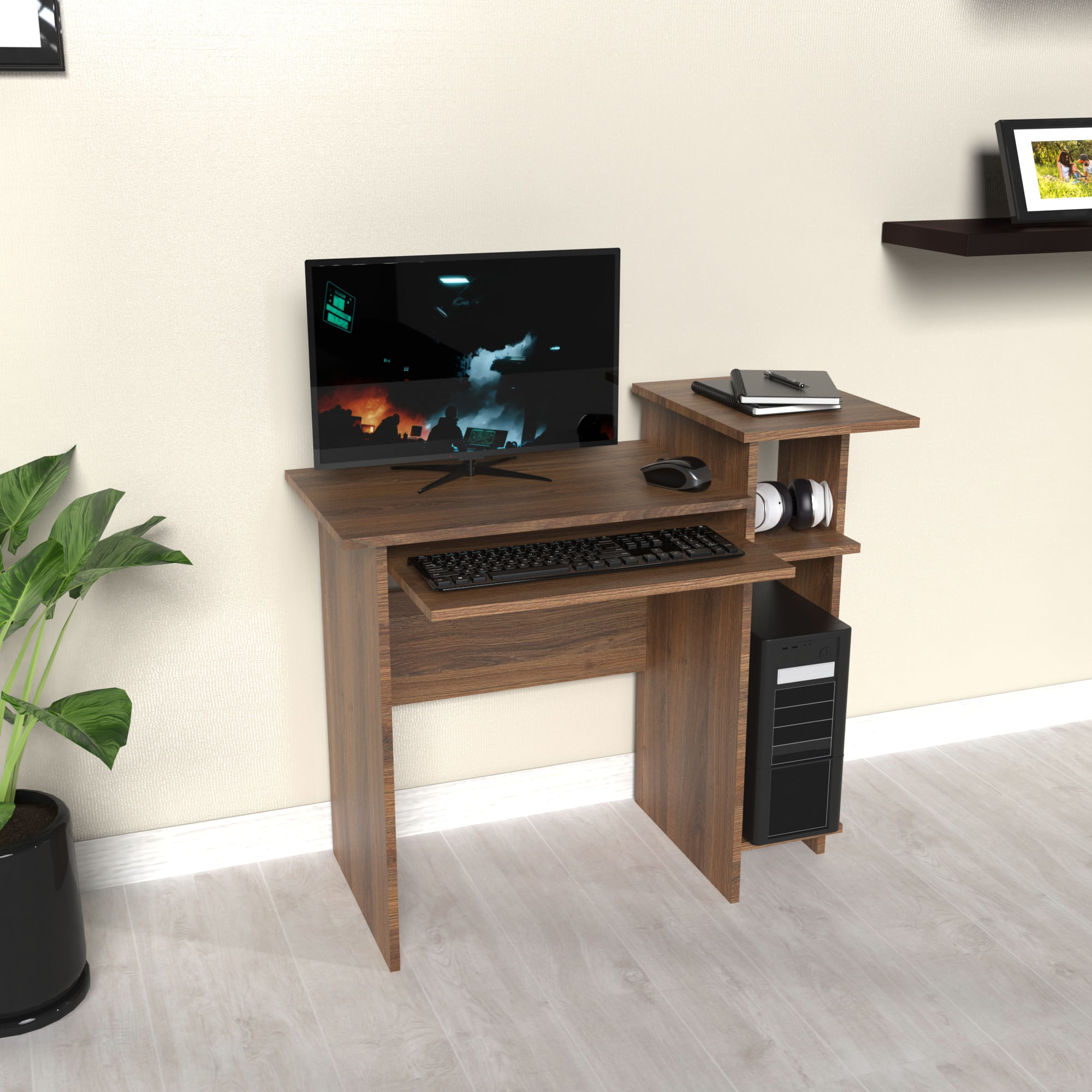 CCA090_3.jpg ESCRITORIO ECO90 / / SIN CAJONES ARIZONA MUEBLEFACIL
