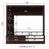 CEW180_2.png Centro De Entretenimiento / C.E. Esparta / Para Tv 55" Mueblefacil Mueblefacil Color Wengue