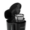 CAFETERA BLACK DECKER-5 TAZAS-FILTRO PERMANENTE-BOTON ENCENDIDO Y APAGADO-NEGRA