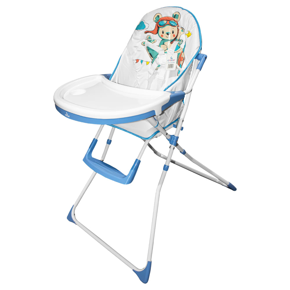 CRE1SHC15DB.jpg Silla para bebe Azul-Blanco CRE1SHC15DB