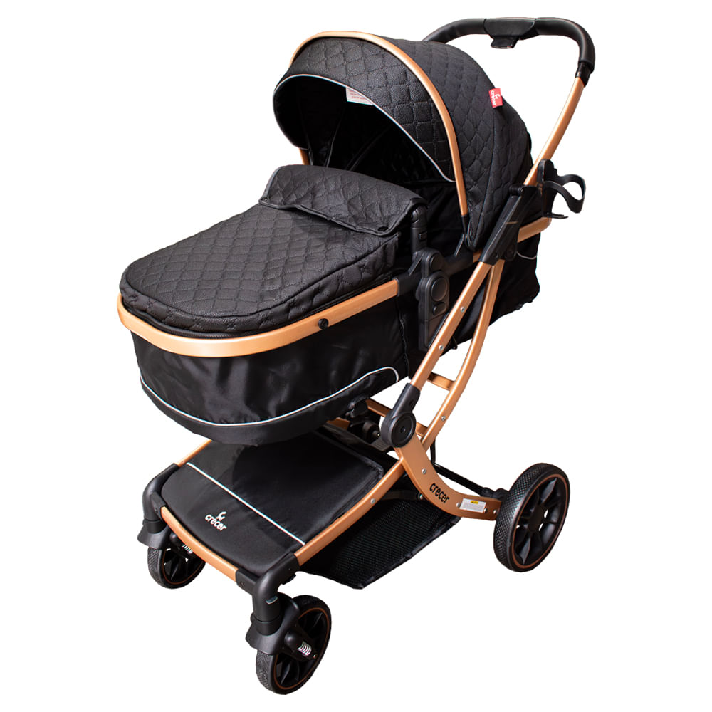 CRE27S06SBK.jpg Coche de paseo Negro CRE27S06SBK