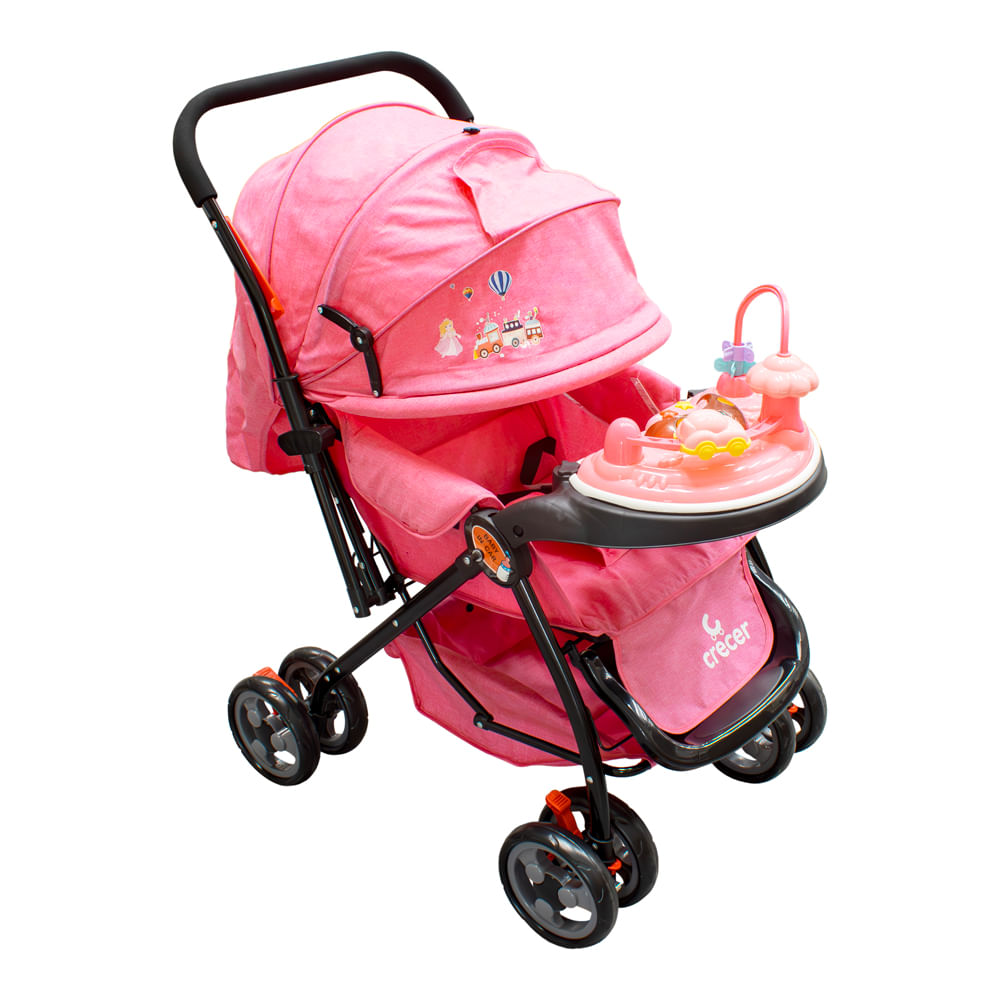 CRE28S013P.jpg Coche de paseo Rosa CRE28S013P