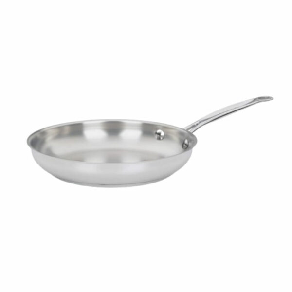 SARTEN CUISINART 25CMS ACERO INOX MANGO REMACHADO INDUCCION