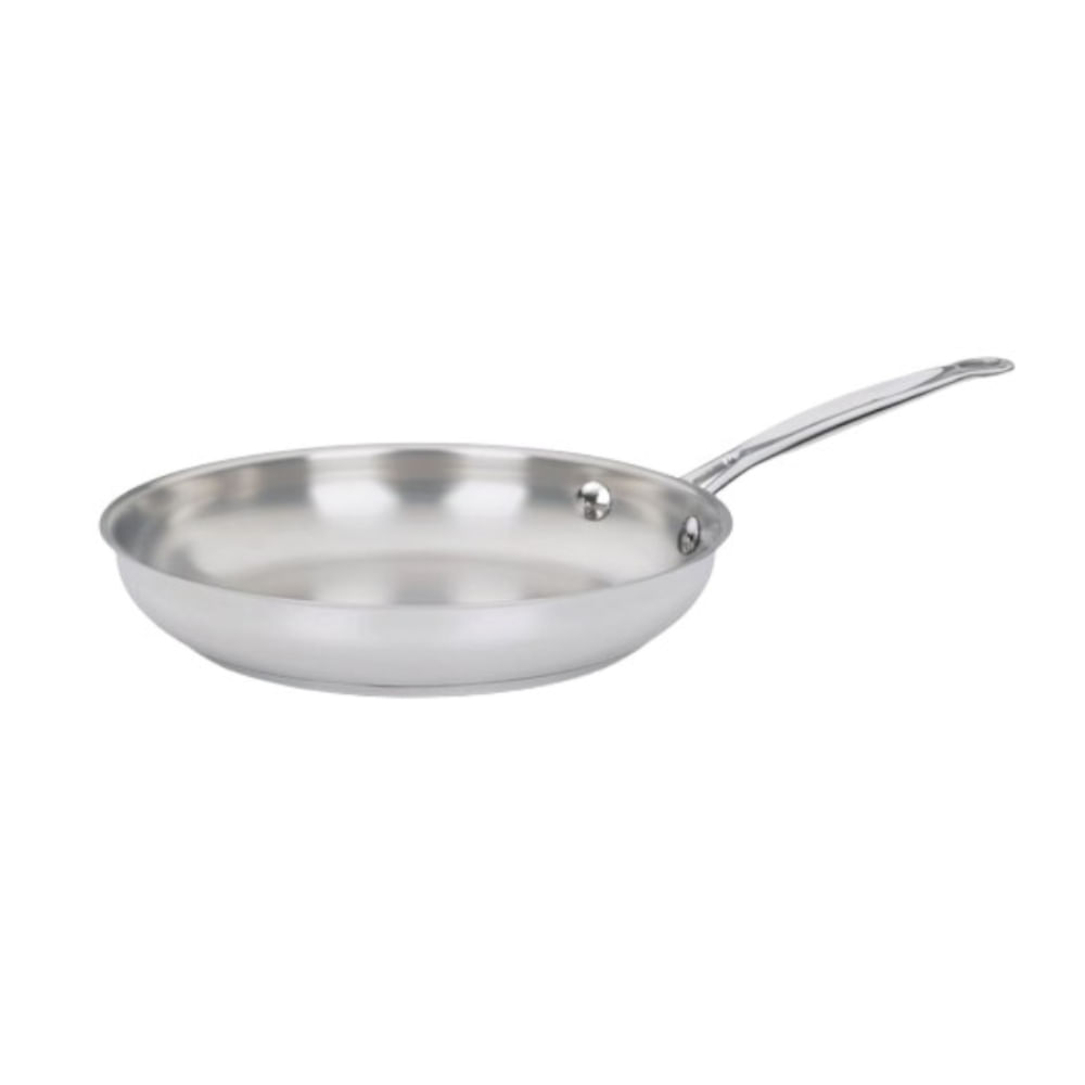 SARTEN CUISINART 25CMS ACERO INOX MANGO REMACHADO INDUCCION