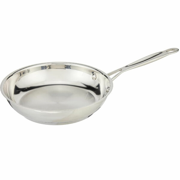 SARTEN CUISINART 25CMS ACERO INOX MANGO REMACHADO INDUCCION