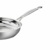 SARTEN CUISINART 25CMS ACERO INOX MANGO REMACHADO INDUCCION