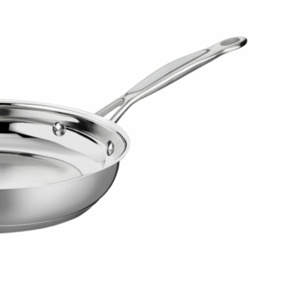 SARTEN CUISINART 25CMS ACERO INOX MANGO REMACHADO INDUCCION